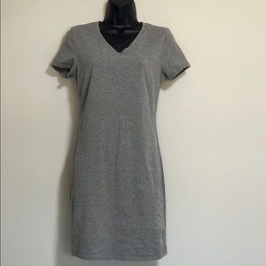 Old Navy Jersey Pullover Dress. Gray. Size small.